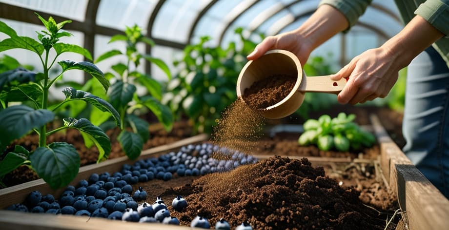 Fertilizar arándanos con posos de café: Guía completa y dosis