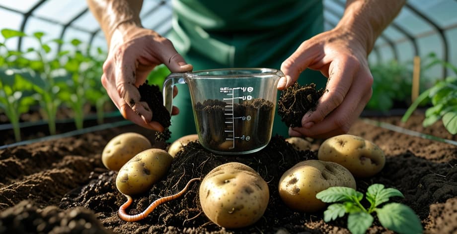 Fertilizar patatas con humus de lombriz: Guía completa y dosis