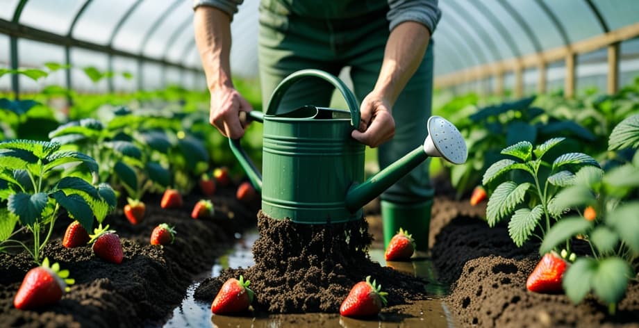 Fertilizar fresas con purín de ortiga: Guía completa y dosis