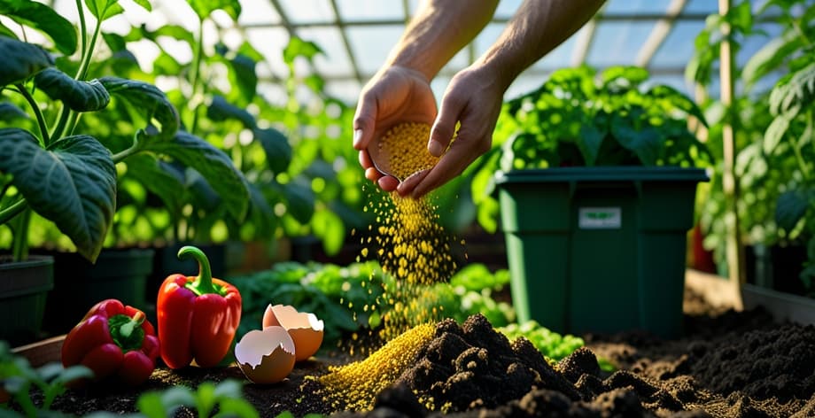 Fertilizar pimiento con cáscara de huevo: Guía completa y dosis