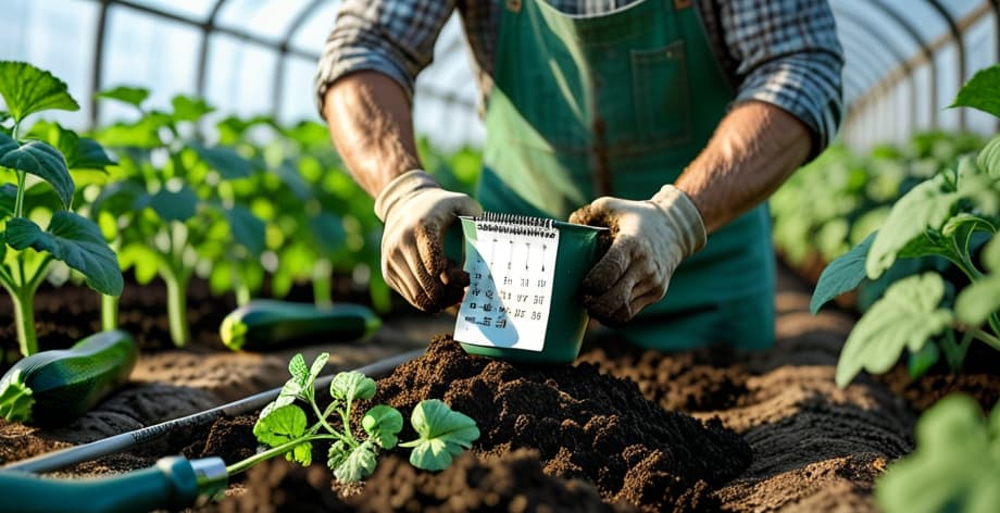 Fertilizar calabacín con estiércol: Guía completa y dosis