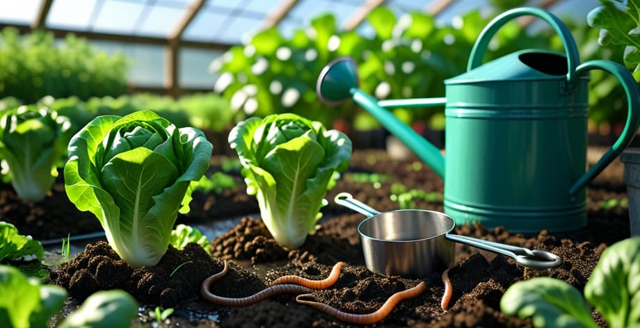 Fertilizar lechuga con humus de lombriz: guía completa y dosis