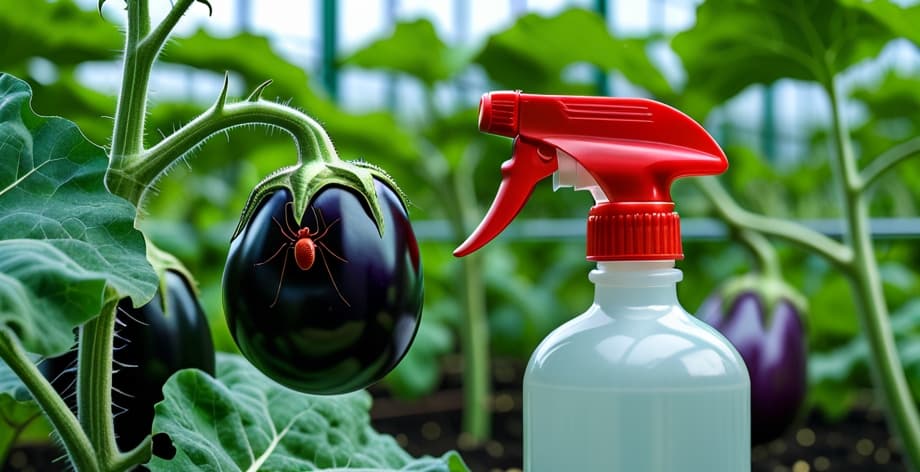 Cómo eliminar araña roja en berenjenas