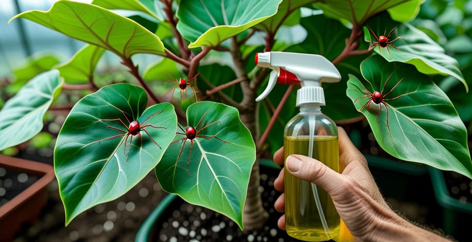 Cómo eliminar araña roja en ficus