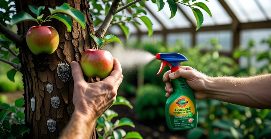 Cómo eliminar cochinilla en manzano