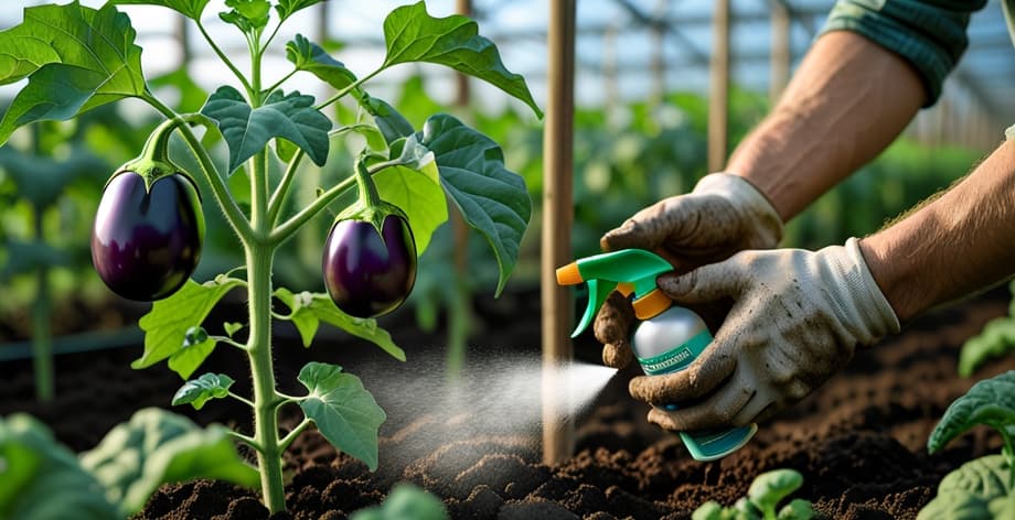 Cómo eliminar minador en berenjenas