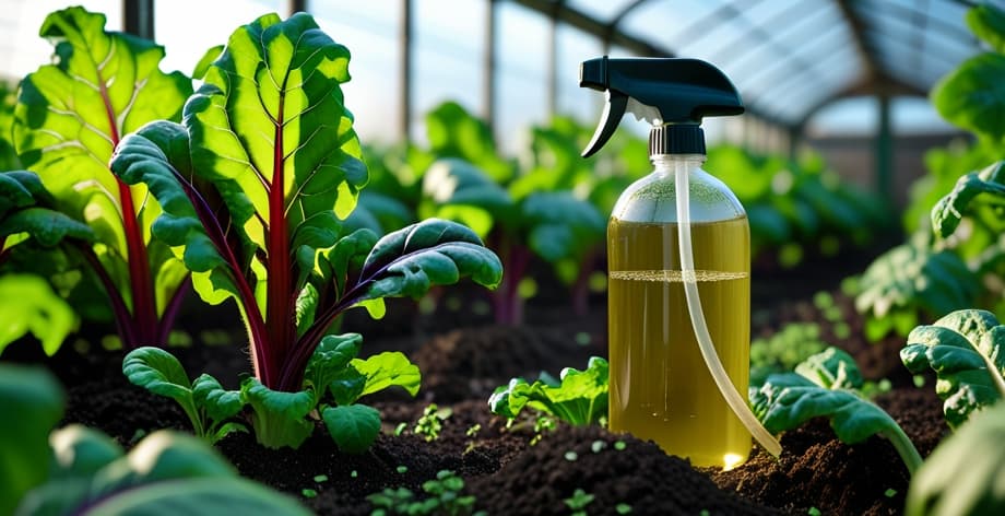 Cómo eliminar pulgón en acelgas