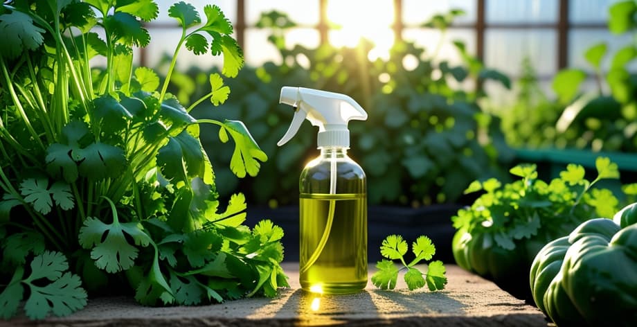 Cómo eliminar pulgón en cilantro: Métodos ecológicos efectivos