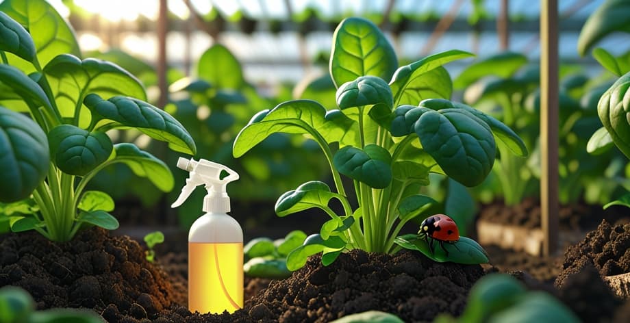 Cómo eliminar pulgón en espinacas