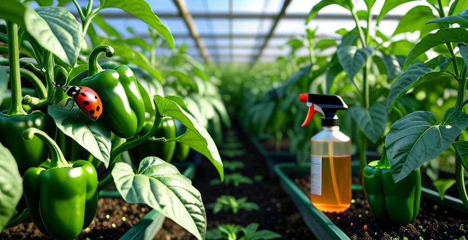 Cómo eliminar pulgón en pimientos