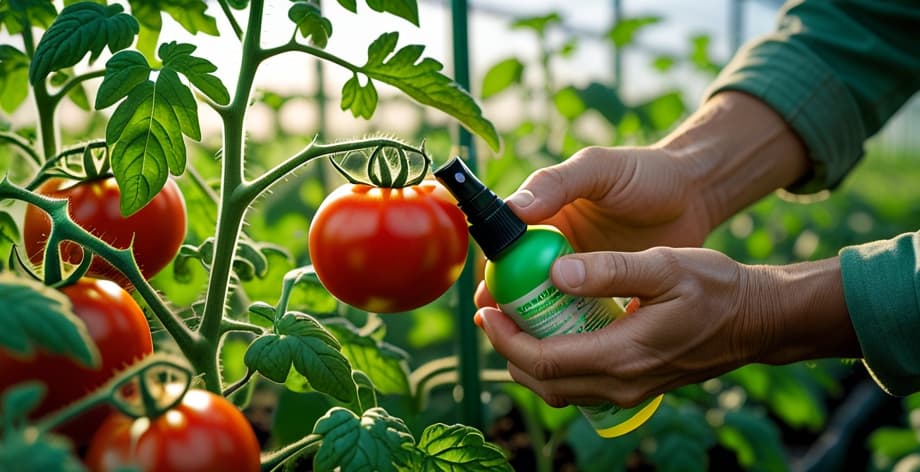 Cómo eliminar pulgón en tomates