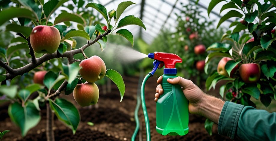 Cómo eliminar araña roja en manzano