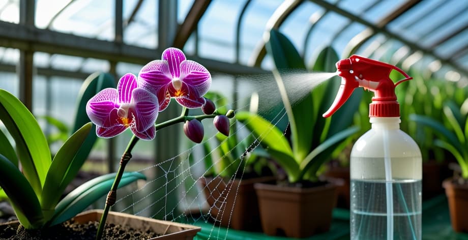 Cómo eliminar araña roja en orquídeas
