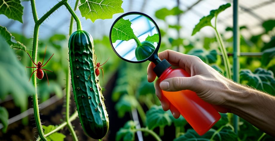Cómo eliminar araña roja en pepinos
