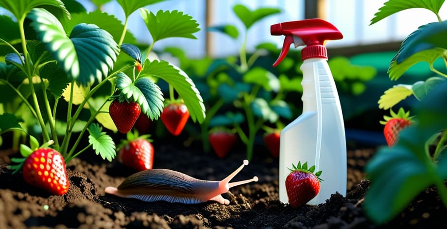 Cómo eliminar babosas en fresas: métodos ecológicos efectivos