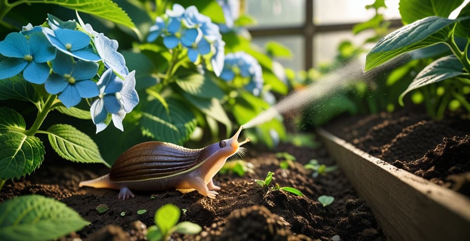 Cómo eliminar babosas en hortensias: métodos ecológicos efectivos