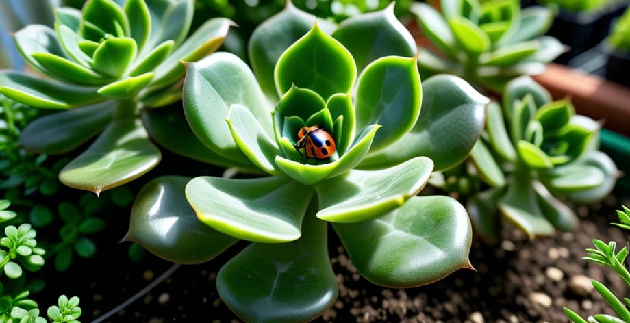 Cómo eliminar cochinilla en suculentas