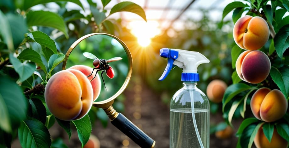 Cómo eliminar la mosca mediterránea de la fruta en el melocotón