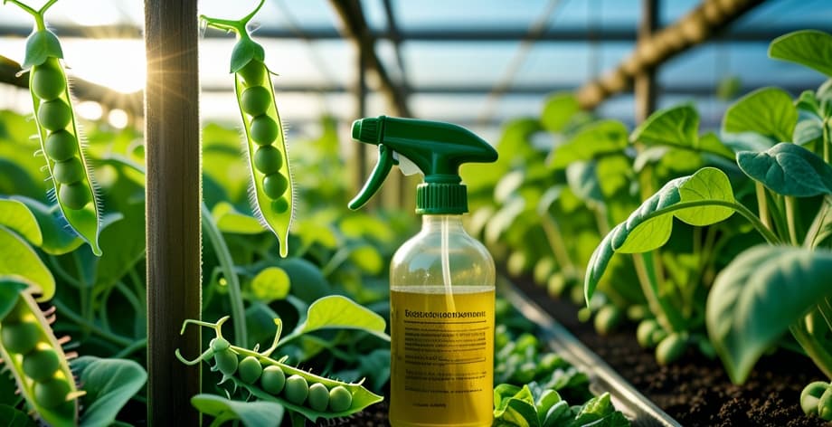 Cómo eliminar pulgón en guisantes: métodos ecológicos efectivos