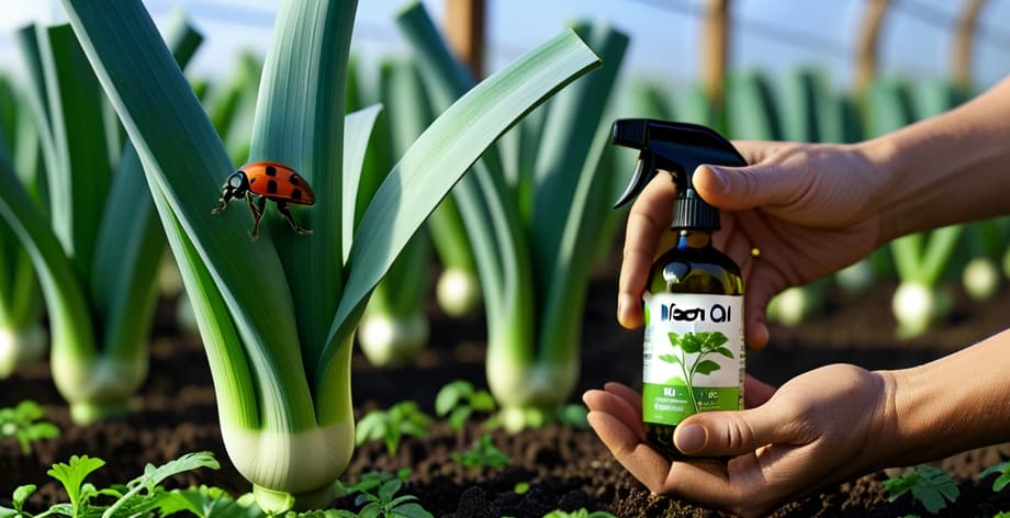 Cómo eliminar pulgón en puerros de forma ecológica