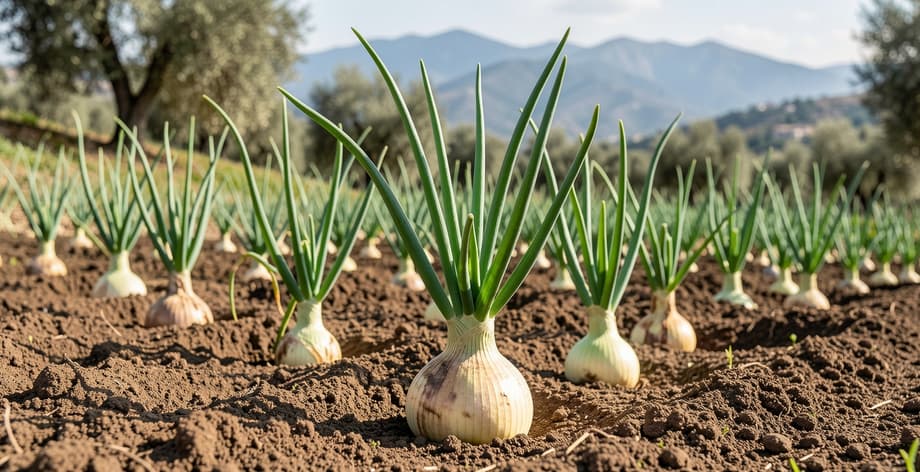 Cuándo plantar cebollas en Granada, de la costa al Altiplano