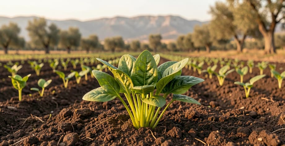 Cuándo plantar espinacas en Ciudad Real