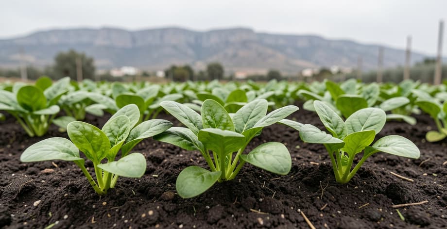 Cuándo plantar espinacas en Murcia: de la huerta al Altiplano
