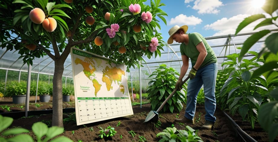 Cuándo plantar melocotoneros: calendario por zonas de España