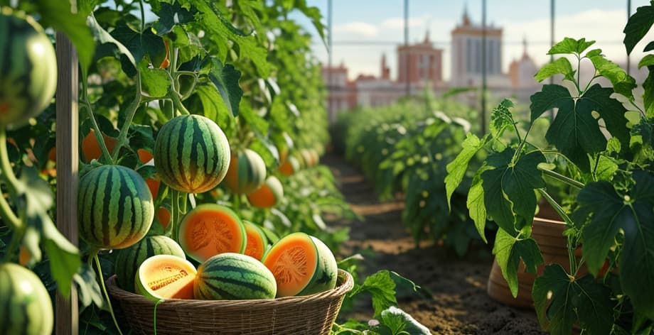 Cuándo plantar melón en Madrid: fechas y consejos locales