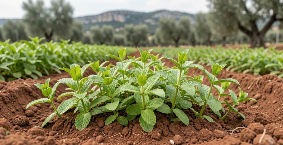 Cuándo plantar menta en Ciudad Real: rizomas y esquejes