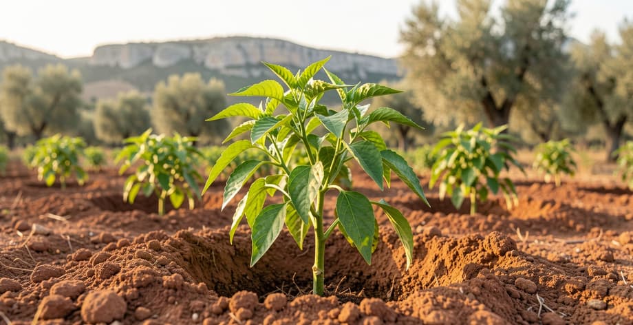 Cuándo plantar pimientos en Ciudad Real