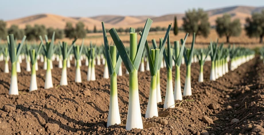Cuándo plantar puerros en Córdoba: esquivar el calor del verano