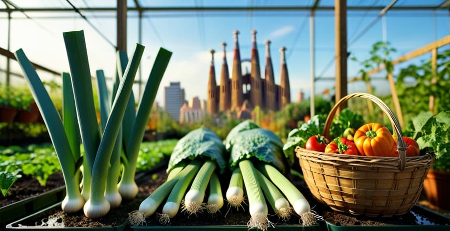 Cuándo plantar puerros en Barcelona: fechas y consejos locales