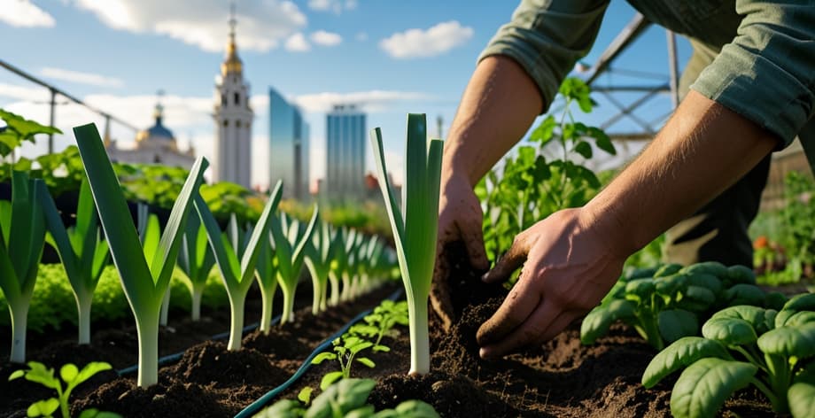 Cuándo plantar puerros en Madrid: fechas y consejos locales