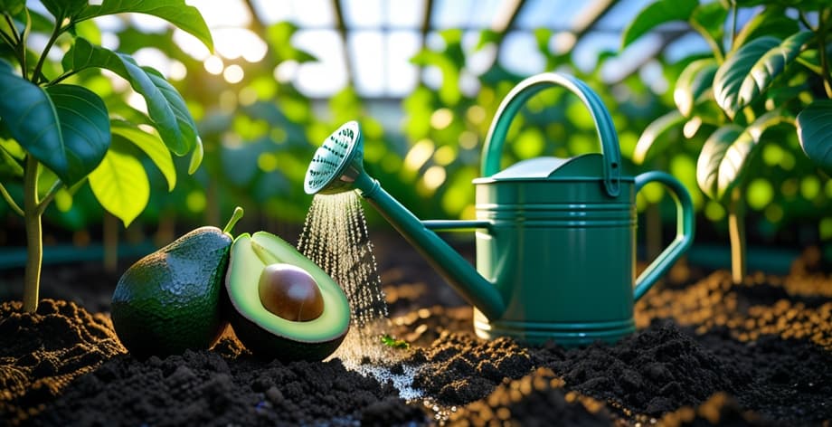 Aguacate con crecimiento lento: causas y soluciones efectivas