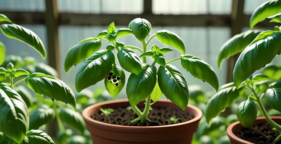 Albahaca con agujeros en hojas: causas y soluciones efectivas