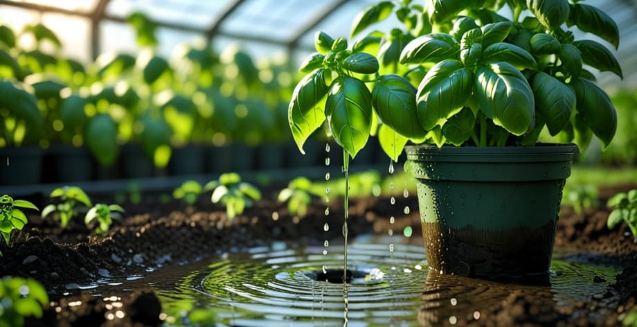 Albahaca con demasiada agua: causas y soluciones efectivas
