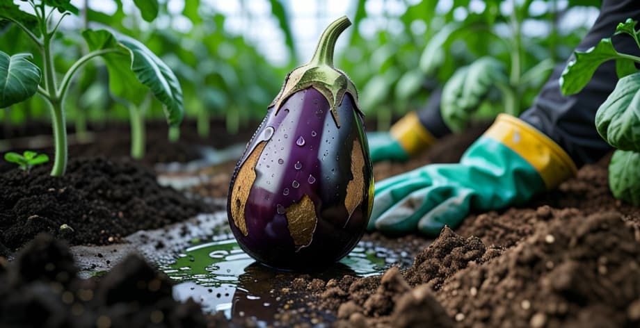 Berenjena con pudrición: causas y soluciones efectivas