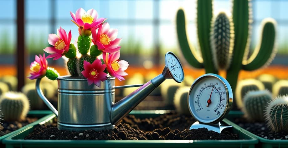 Cómo lograr que el cactus florezca