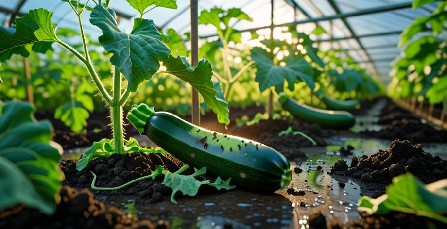 Calabacines con pudrición en la planta: causas y soluciones efectivas