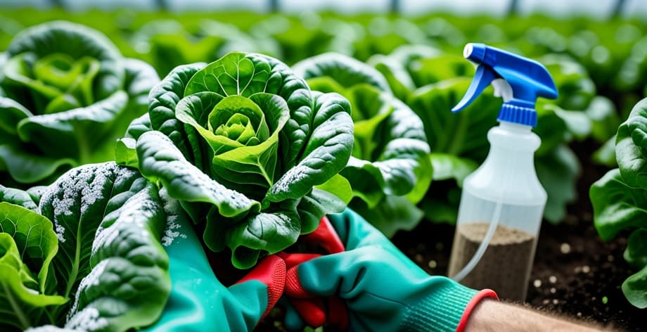 Cómo eliminar mildiu en lechugas