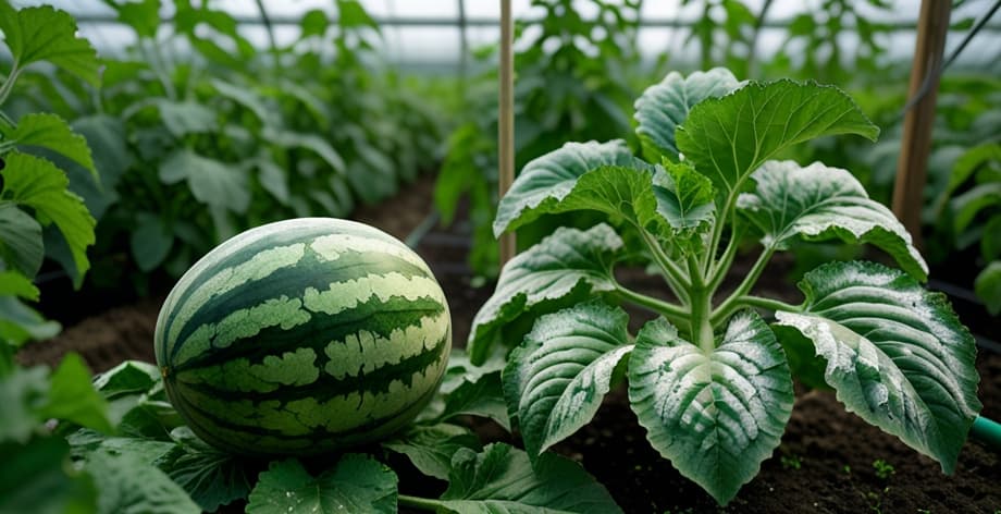 Cómo eliminar oidio en sandías