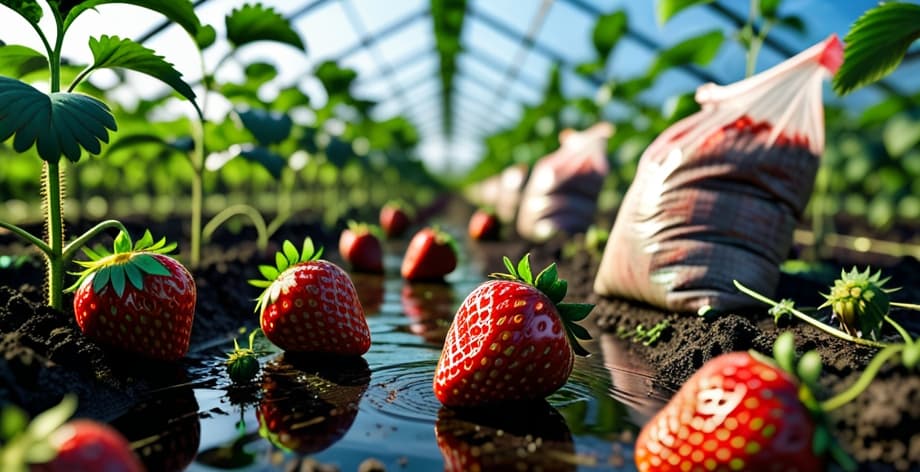 Cómo evitar que tus fresas tengan frutos deformados