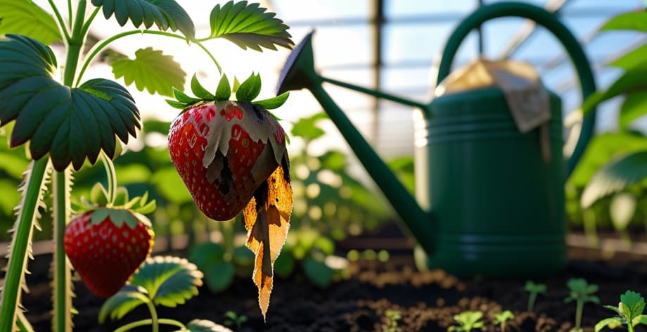 Fresas marchitas: causas y soluciones efectivas