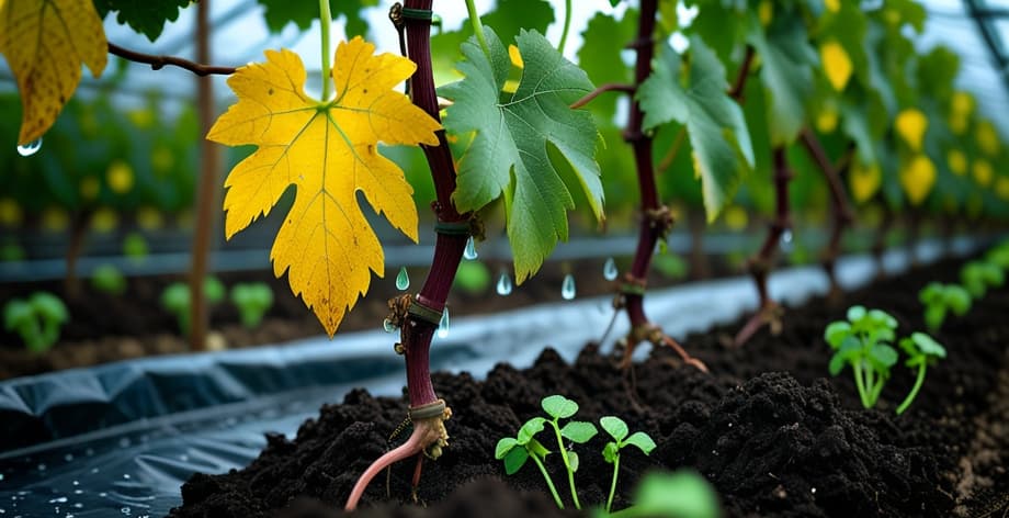 Vid con hojas amarillas: causas y soluciones efectivas