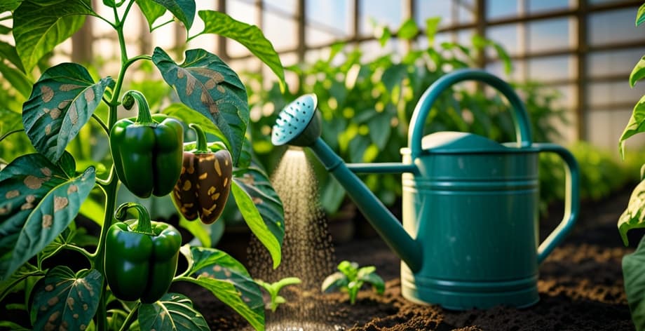 Pimiento con hojas con manchas: Causas y Soluciones Efectivas