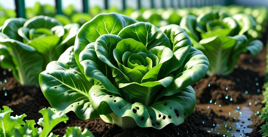 Lechuga con hojas agujereadas: causas y soluciones efectivas