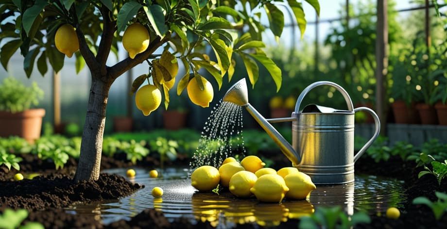 Limonero con exceso de riego: causas y soluciones efectivas