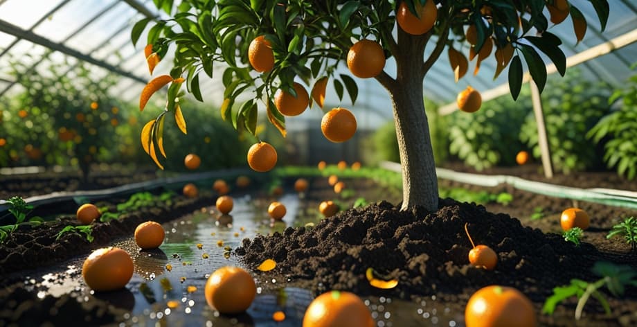 Naranjo con caída de hojas: causas y soluciones efectivas