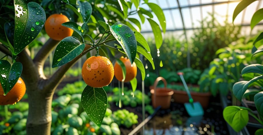 Naranjo con manchas en hojas: causas y soluciones